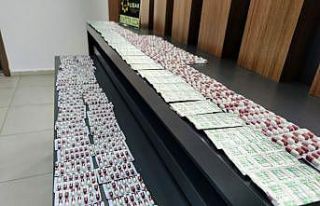 Uşak’ta bin 708 sentetik uyuşturucu hap ele geçirildi
