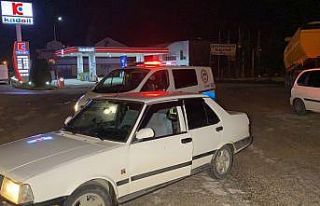 Uygulamadan kaçan sürücüye 15 bin lira ceza