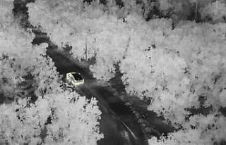 Uyuşturucu tacirleri drone ile saniye saniye takip...