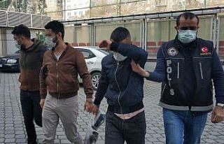 Uyuşturucu ticaretinden 3 kişi gözaltına alındı