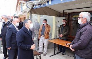 Vali Atay Beyköy’de ziyaretlerde bulundu