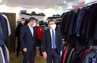 Vali Atay, Kızılay çalışmalarını yerinde inceledi