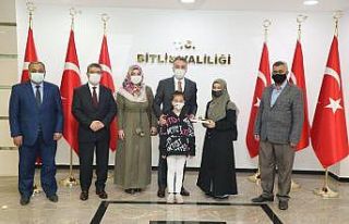 Vali Çağatay, Hafız Çelebi’yi kabul etti