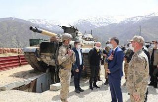 Vali Çağatay’dan Orta Kapı Üs Bölgesine ziyaret
