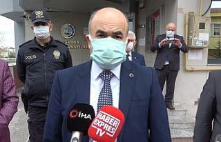 Vali Dağlı: “Yurtta kalan 186 temaslı veya pozitif...