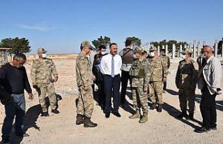 Vali Erin Resulayn ve Hilvan’da incelemelerde bulundu