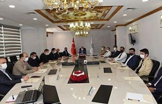 Vali Erin’in kaymakamlarla ramazan tedbirlerini...