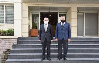 Vali Karadeniz Başkan Çerçi’den projelerini dinledi