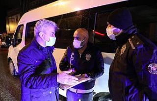 Vali Makas, güvenlik noktalarında denetimde bulundu