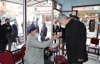 Vali Makas, Üzümlü’de incelemelerde bulundu