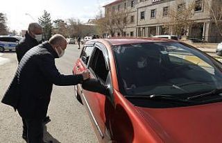 Vali Varol, korona virüs denetimlerine katıldı