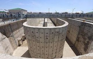 Van Büyükşehir Belediyesi atık su arıtma tesisi...