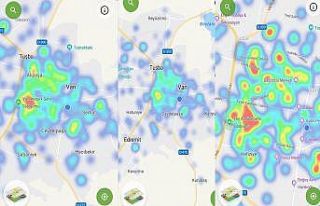 Van’ın risk haritası kırmızıya dönüyor