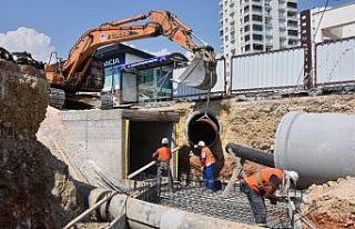 Vatan Caddesi, yağmursuyu altyapısına kavuştu