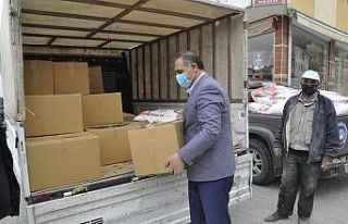 Vefa gıda kolileri sahiplerine ulaştırılıyor