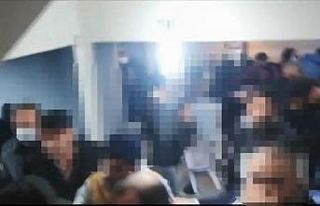 Villada tombala partisine polis baskını