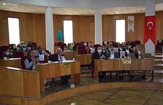 Viranşehir Belediyesi nisan ayı meclis toplantısı...