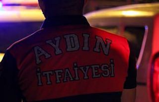 Yangında alevlerin arasında kalan bir kişi hayatını...