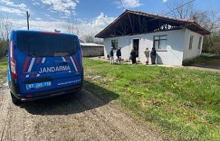 Yangında zehirlenince hastaneye kaldırıldı