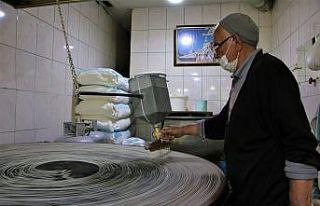 Yarım asırdır kadayıf yapıyor