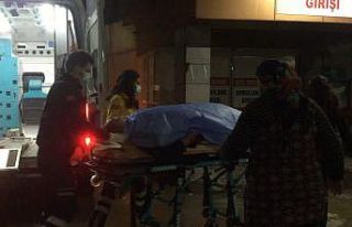 Yaşlı kadın 3 metreden düştü burnu bile kanamadı