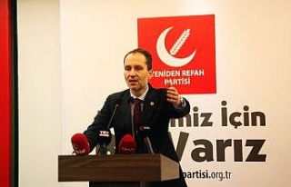 Yeniden Refah Partisi lideri Erbakan: “Bir usul...
