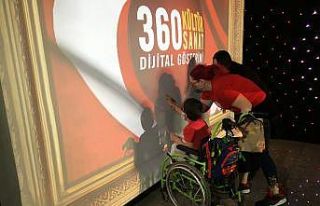 Yenikapı Marmaray İstasyonunda 23 Nisan Dijital...