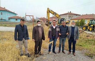 Yerköy Belediye yeni park çalışmalarına başladı