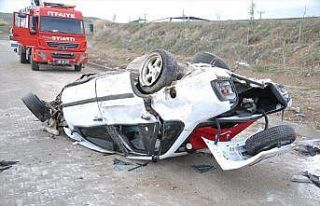 Yerköy’de trafik kazası: 2 yaralı