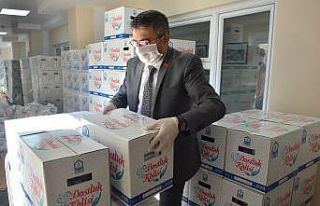 Yıldırım’da kapı kapı sıcak yemek dağıtımı