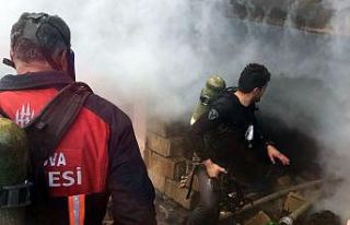 Yüksekova’da ev yangını