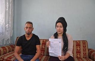 Yüzde 90 engelli genç alın teri ile para kazanmak...