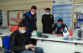 Zabıta personelinden örnek davranış