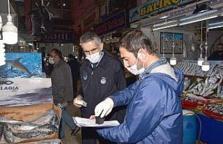 Zabıtadan balık denetimi