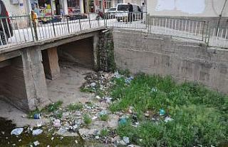Zergan Deresinin temizlenmemesi vatandaşların tepkisine...