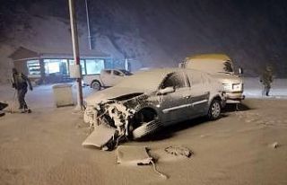 Zigana dağında trafik kazası: 1 yaralı