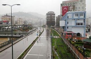 Zonguldak’ta kısıtlama günü sokaklarda sessizlik