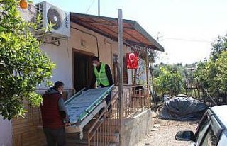 10 ilçede 17 vatandaşa hasta yatağı desteği