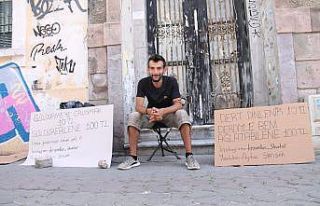 10 liraya dert dinleyen gezgin, kendisini ağlatana...