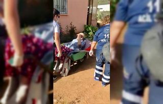 112 çalışanlarının hasta kurtarma mücadelesi