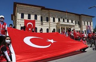 19 Mayıs kutlamalarında renkli görüntüler oluştu