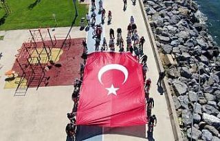 19 Mayıs’ta dev Türk bayraklı bisiklet korteji...