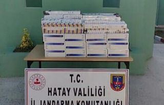 2 bin 718 paket kaçak sigara ele geçirildi