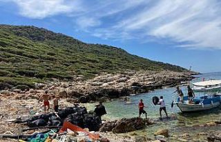 3 gün boyunca denizden 500’e yakın farklı atık...