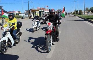 500 araç ile Kudüs’e destek konvoyu