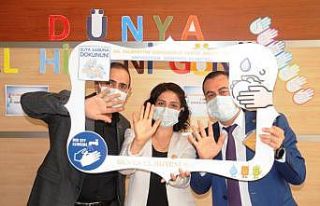 5 Mayıs Dünya El Hijyeni Gününde temizliğe dikkat...