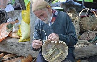 60 yıllık ustanın tek tesellisi sepetleri