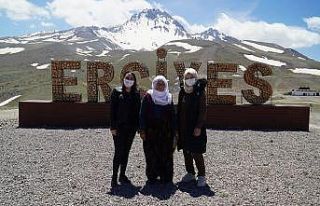 75 yıllık ömründe uzaktan gördüğü Erciyes’e...