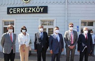 AB Delegasyon Başkanı Meyer: "Demiryolu Projesi...