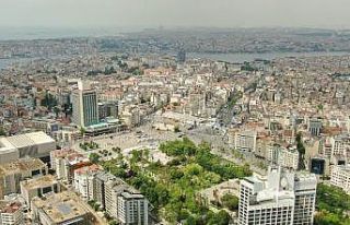 Açılışına saatler kala Taksim Camii havadan görüntülendi